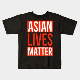 Asian Lives Matter Kids T-Shirt